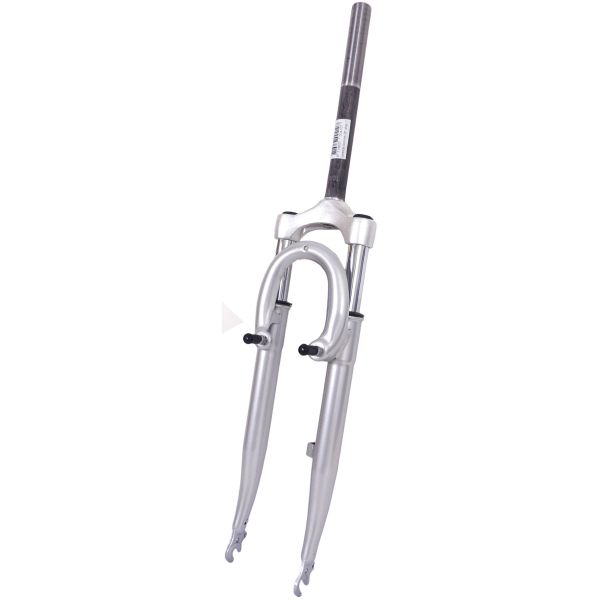 Fork widerstandsfähig 28 Zoll Hybrid 1 Zoll Silber