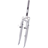 Fork widerstandsfähig 28 Zoll Hybrid 1 Zoll Silber