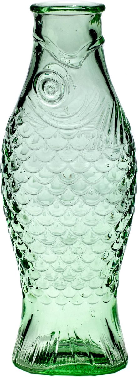 Serax - Paola Navone Fisch Fisch - Karaffe - grün - 85cl
