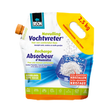 Bison vochtvreter® losse kristallen neutraal zak 2.5 kg, navulling voor een vochtvreter®, eenvoudig in gebruik, geschikt voor alle navullingen, voor alle woonruimtes, campers, caravans