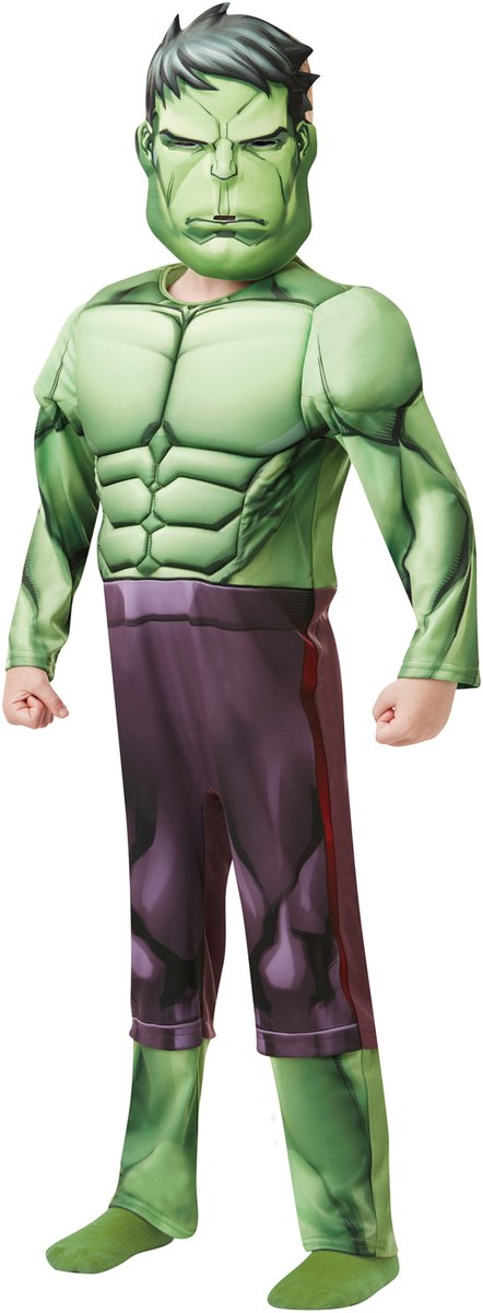 Rubies Luxus-Hulk™-Animationsserie-Kostüm für Jungen – Fasching – Karnevalskleidung