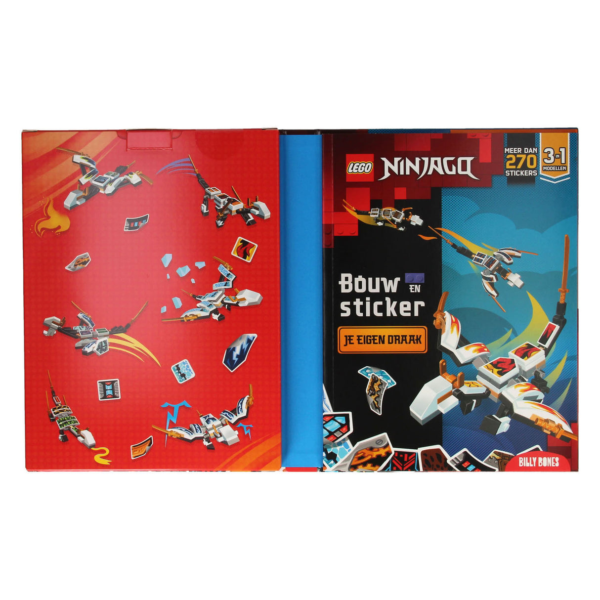 Lego Lego Ninjago Bouw Sticker Ären eegene Dragon 3in1 Modeller