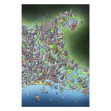 Beinpuzzle Niederlande auf den Punkt gebracht, 1000st.