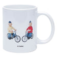 Buurman buurman mok op de fiets