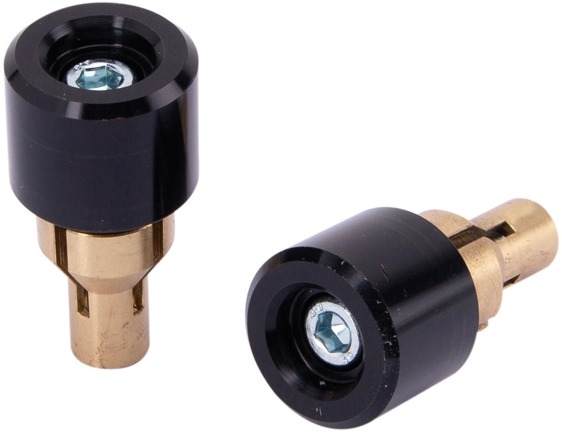 LSL Lenkerendenspiegel Gonia Lenkerendstücke eloxiert D25,4x20mm sw