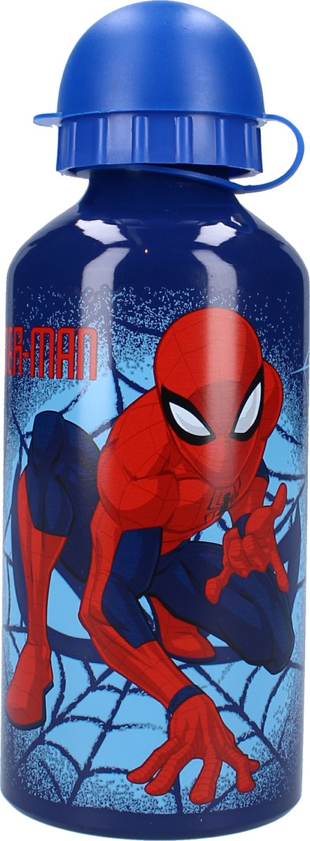 Vadobag Spider-Man - Schulbecher und Trinkflasche - Blau - 500ml