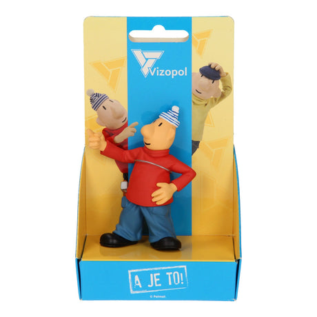 Nachbar-Nachbarn-Figur - rot