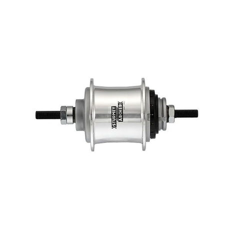 Ausrüstung Hub 2 Geschwindigkeit Sturmey Archer A2 Automatisch freie Hune 36 Löcher - Silber