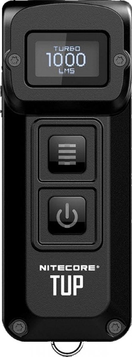 Nitecore Tup Schlüsselanhängerlampe wiederaufladbar schwarz