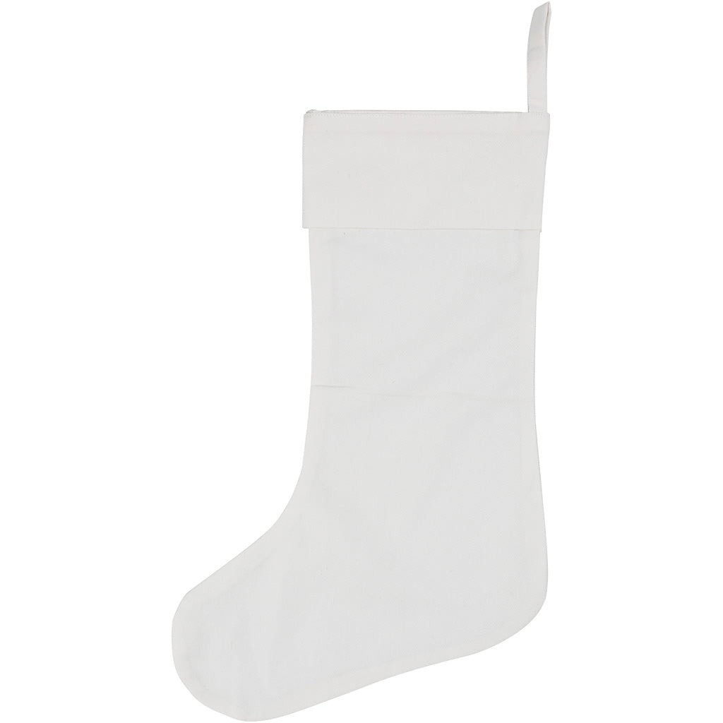 Creativ Company dekorieren Sie Ihre Cotton -Weihnachtssocke