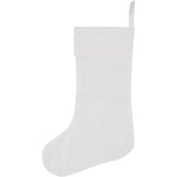 Creativ Company dekorieren Sie Ihre Cotton -Weihnachtssocke