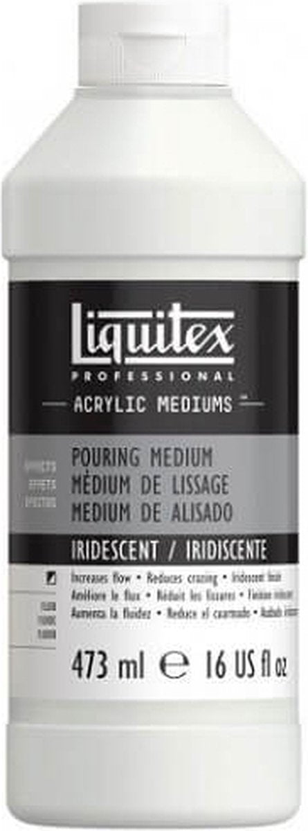 Liquitex professional iridescent pouring medium 473ml