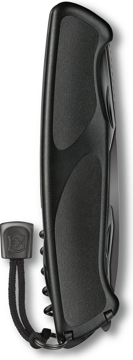 Victorinox Ranger Grip 55 Onyxschwarz – Schweizer Taschenmesser – 12 Funktionen – Geschenkbox