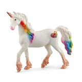 Schleich Bayala Spielfigur - Regenbogen-Einhorn Stute - Fantasy, Einhorn-Kinderspielzeug - 70726