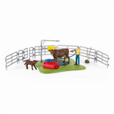 Schleich Farm World - Figur Kuhwaschstation (42529)