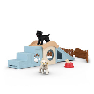 Schleich farm world avonturenpret voor kleine puppy's 42763