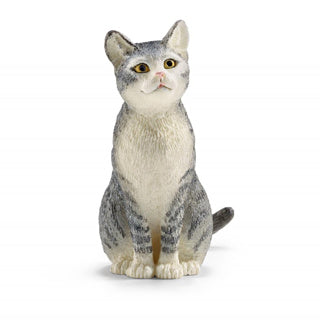Schleich Bauernhofwelt - Katze, sitzend - 13771