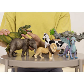 Schleich 13797 schwarz-weiße Kuh | 5 Stück