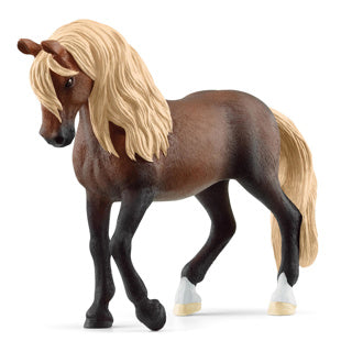Schleich Horse Club Paso Peruano Hengst spielt Figurenpferd.