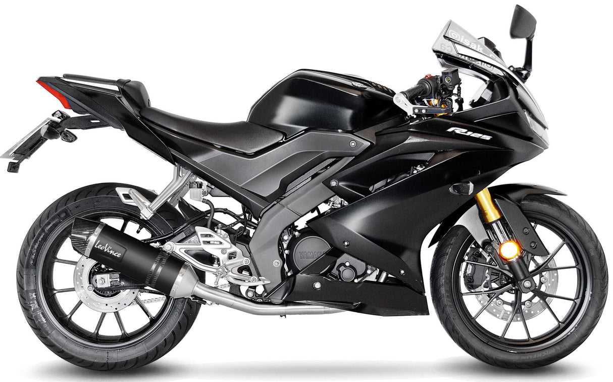 Leovince Schalldämpfer SBK LV One Evo Black Edition Schalld Leo Compl LV One SW