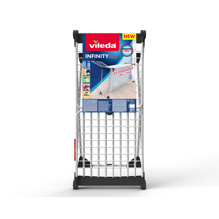 Vileda Wäscheständer Infinity Flex 30m
