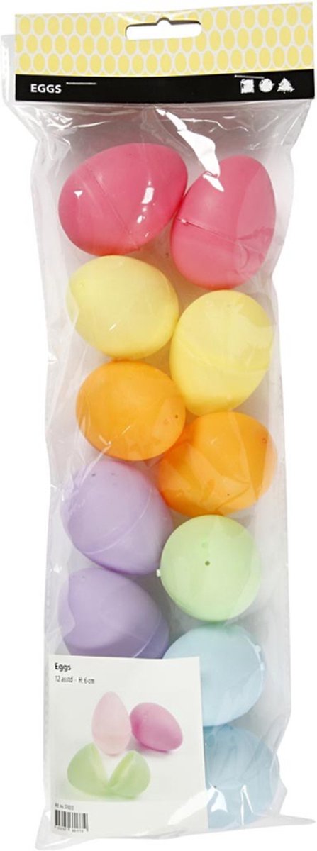 Kreativunternehmen https: www.cchobby.nl egg-h-6-cm-d-4-cm-pastelcolours-12-piece-1-box