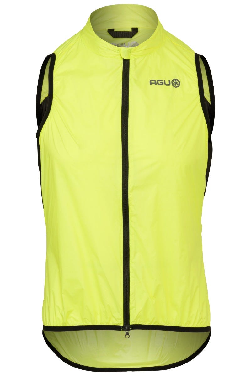Agu wind body essential heren yellow neon