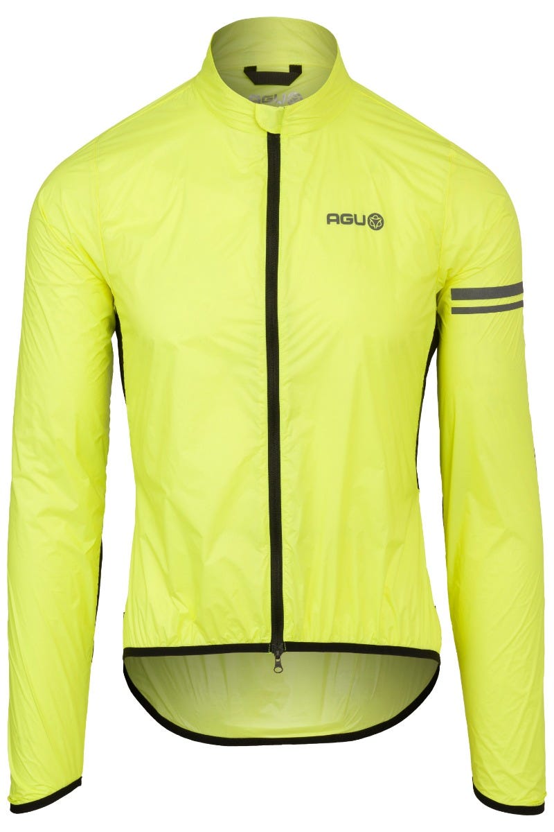 Windjack essential heren yellow neon