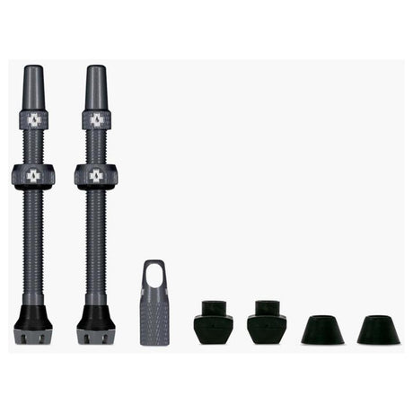 Muc-off Tubeless-Ventilset 44 mm grau