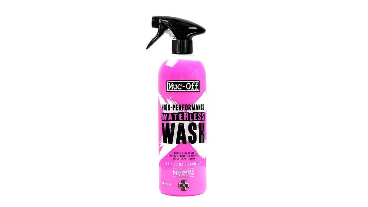 Muc-off high performance waterless wash motor fiets poetsmiddel 750ml