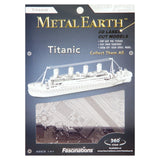 Eureka Metal Earth Titanic Ship Zilver Editie