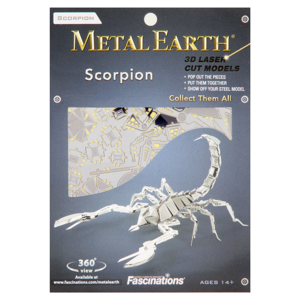 Eureka Erdskorpion aus Metall