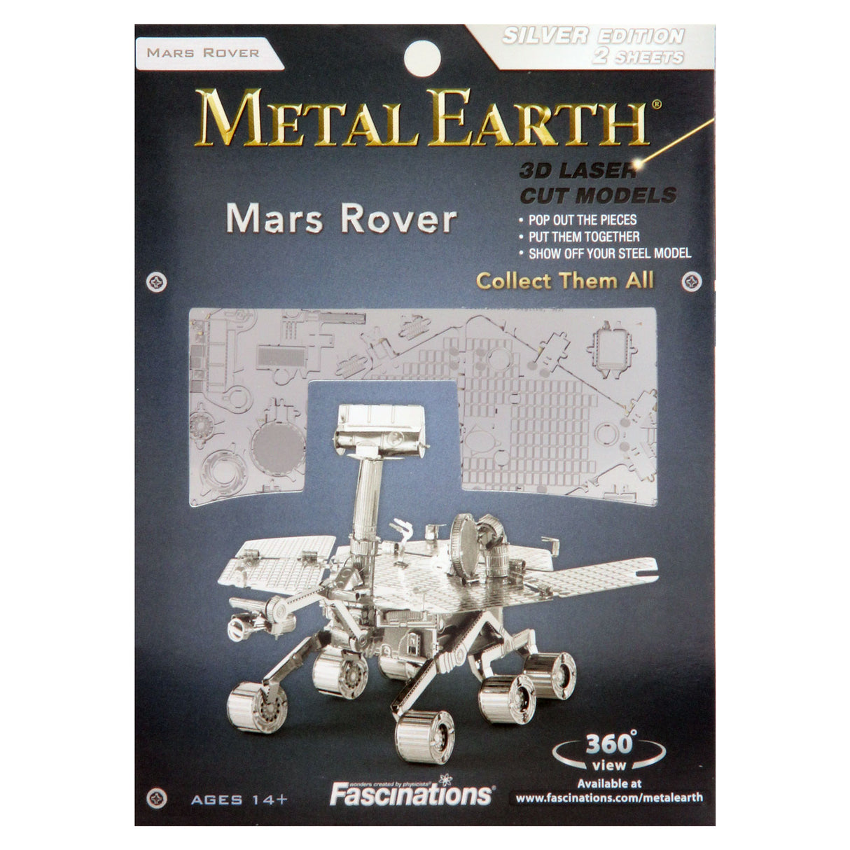 Eureka Metal Earth Mars Rover