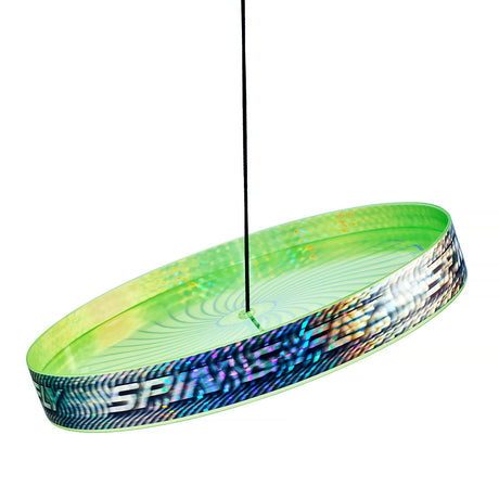 Acrobat Spin and Fly jongliert mit Frisbee – grün