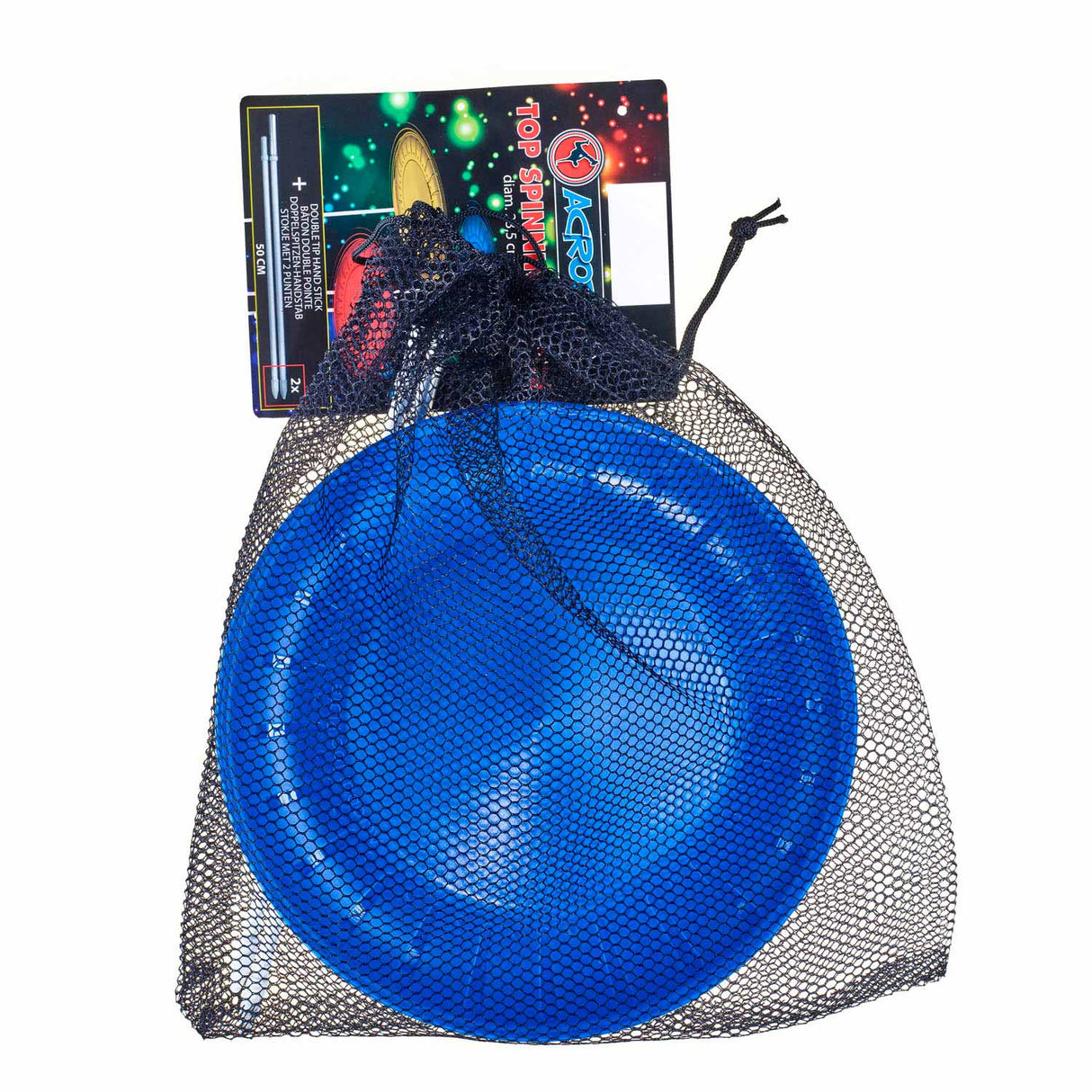 Acrobat-Balancierbrett mit Stock – blau