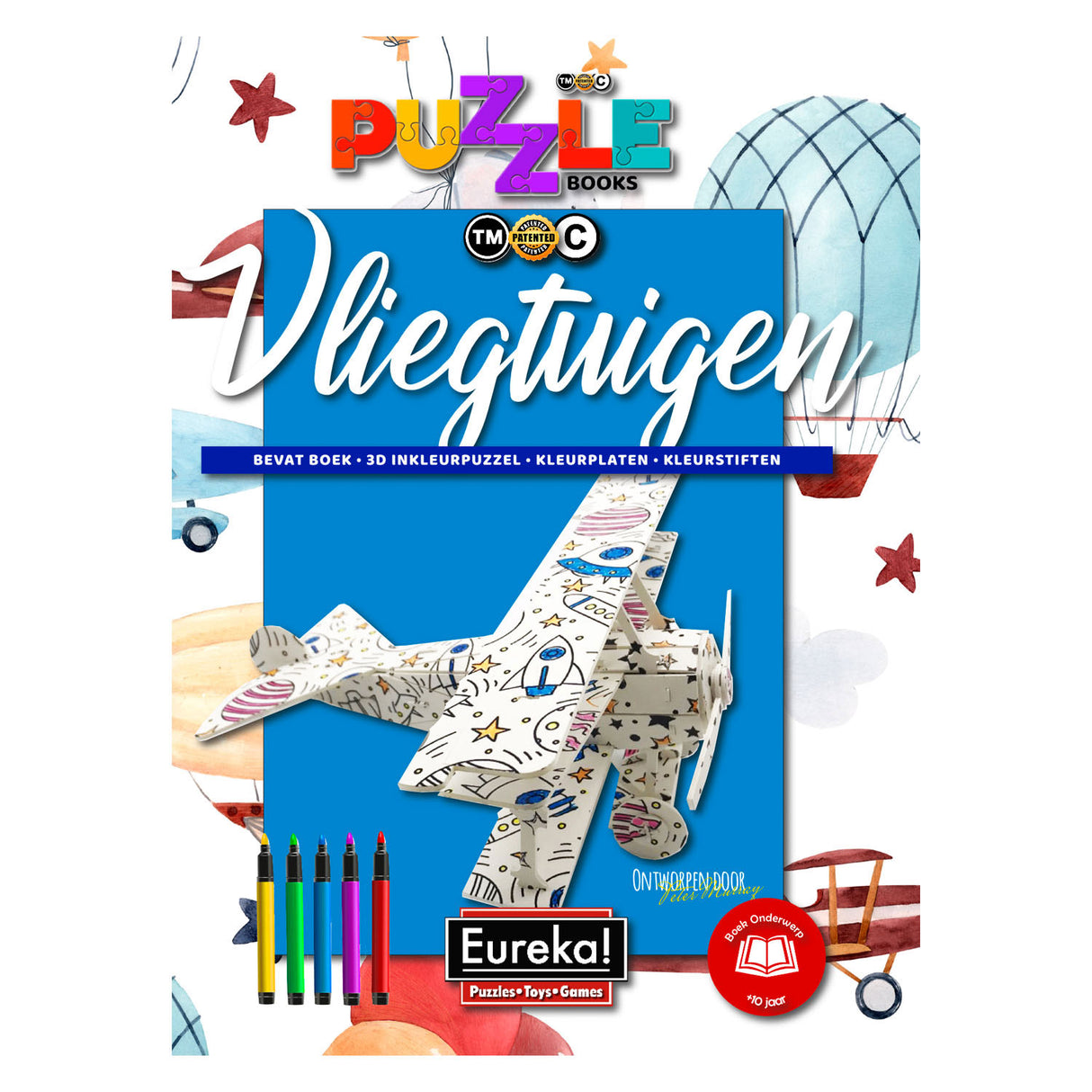 Eureka 3D Puzzle Books Aircraft