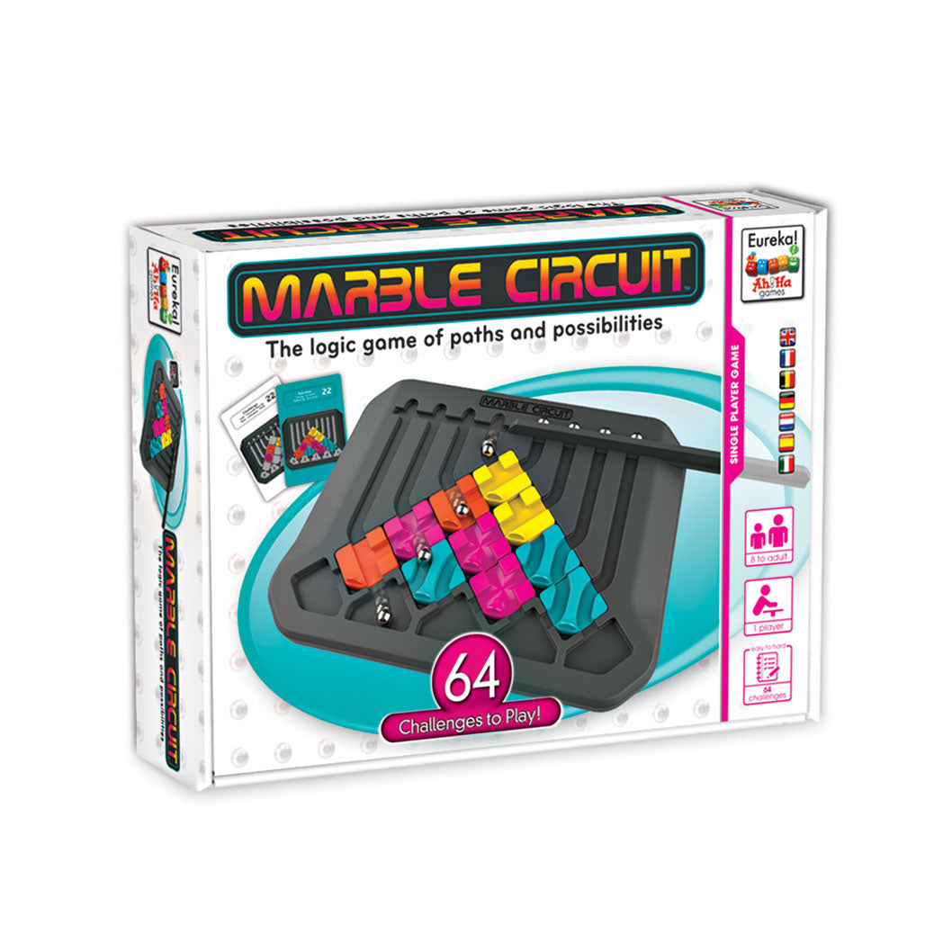 Eureka Ah! Ha Games Marble Circuit Thinking Game