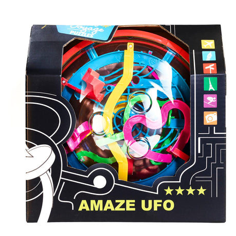 Eureka-Gehirnrätsel „Amaze UFO****“ (1-45-99 Schritte)