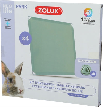 Rapporto Zolux Neolife Neopark Rabile stabilito pannelli chiusi