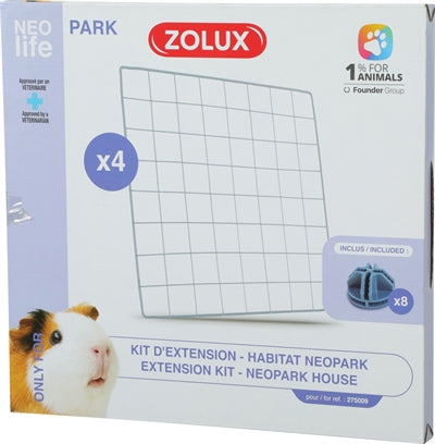 Zolux Neolife Neopark Gadia ha separato a faccia gaaspans