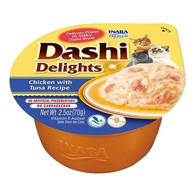 Inaba Dashi erfreelegt Poulet mat Tuna Rezept