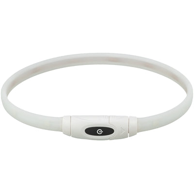 Trixie leuchtendes Hundehalsband USB Silikon wiederaufladbar mehrfarbig