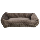 Trixie Dog Basket Livia Angular Brown