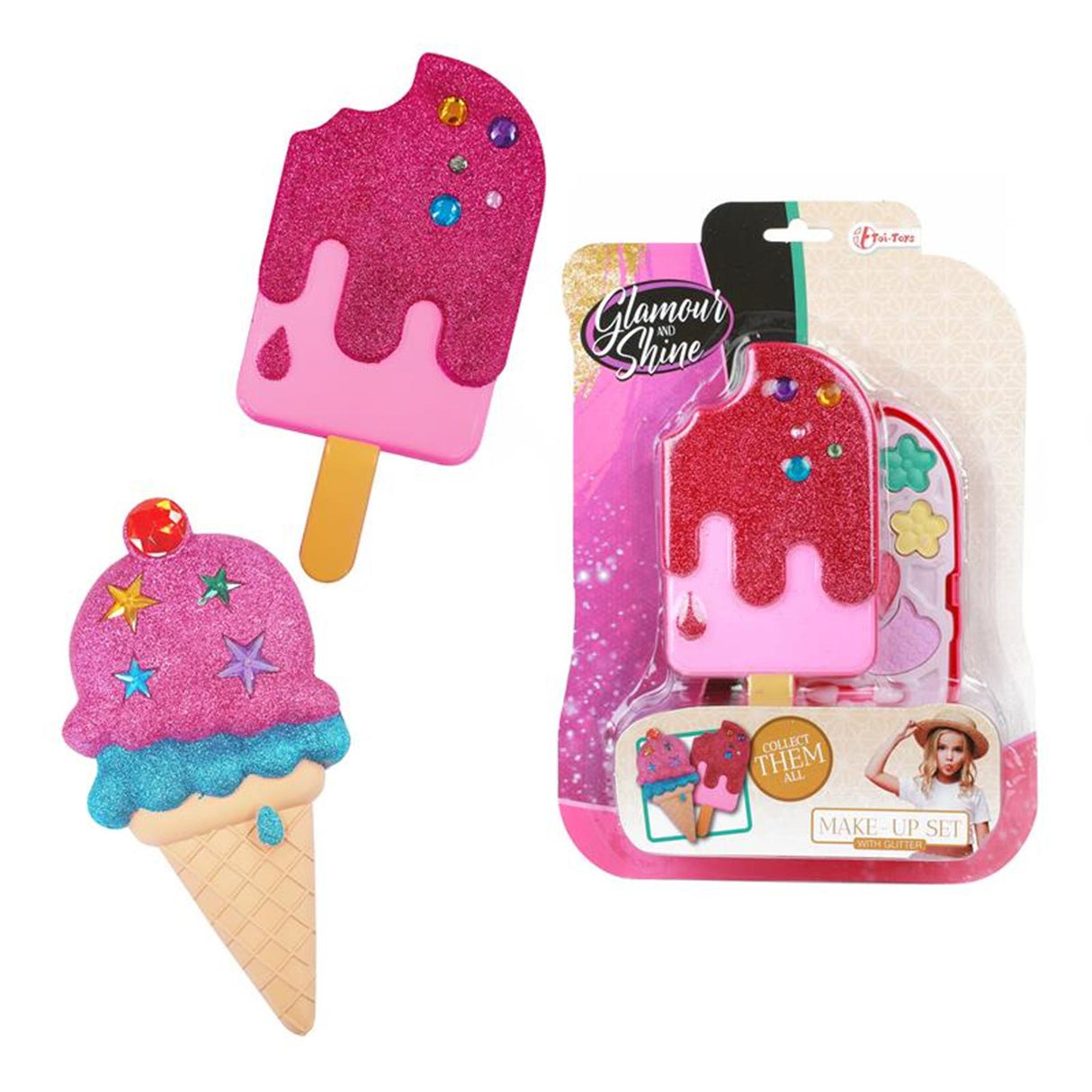 Toi-toys Toi Toys Schminkset Glitzereis