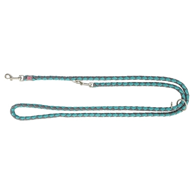 Trixie Cavo Hundeleine verstellbar Aqua Graphitgrau