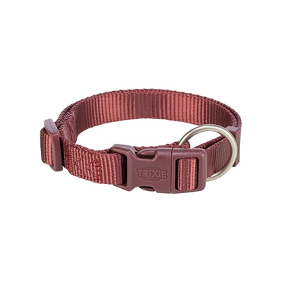 Trixie Collar Dog Premium Sangria rød