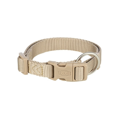 Trixie Collar Dog Premium Sand Taupe