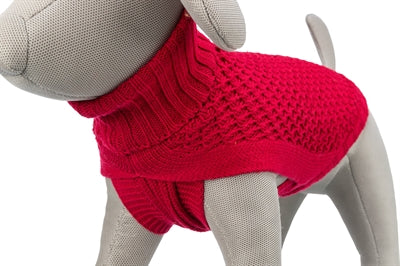 Trixie Dog sweater Norwood Red