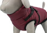 Trixie Hundemantel Pirou mit Sangria-Geschirr