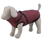 Trixie Hundemantel Pirou mit Sangria-Geschirr